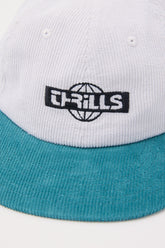Reverb 6 Panel Cap White/Jasper Green
